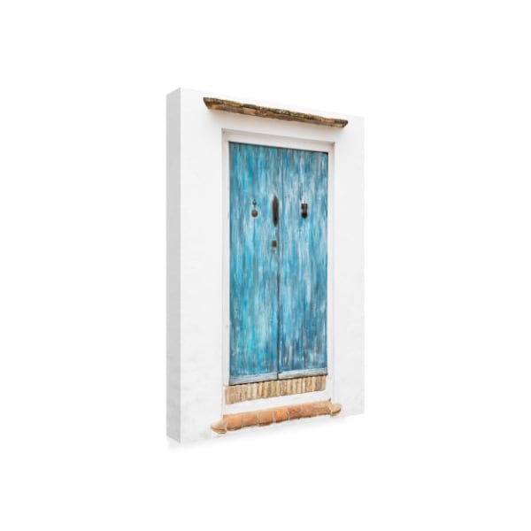 Philippe Hugonnard 'Made In Spain Old Blue Door' Canvas Art,30x47